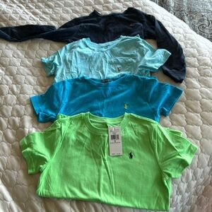 Ralph Lauren boys tshirts size 6